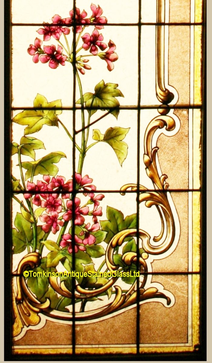 Antique French Stained Glass Windows