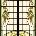 Art Nouveau stained glass