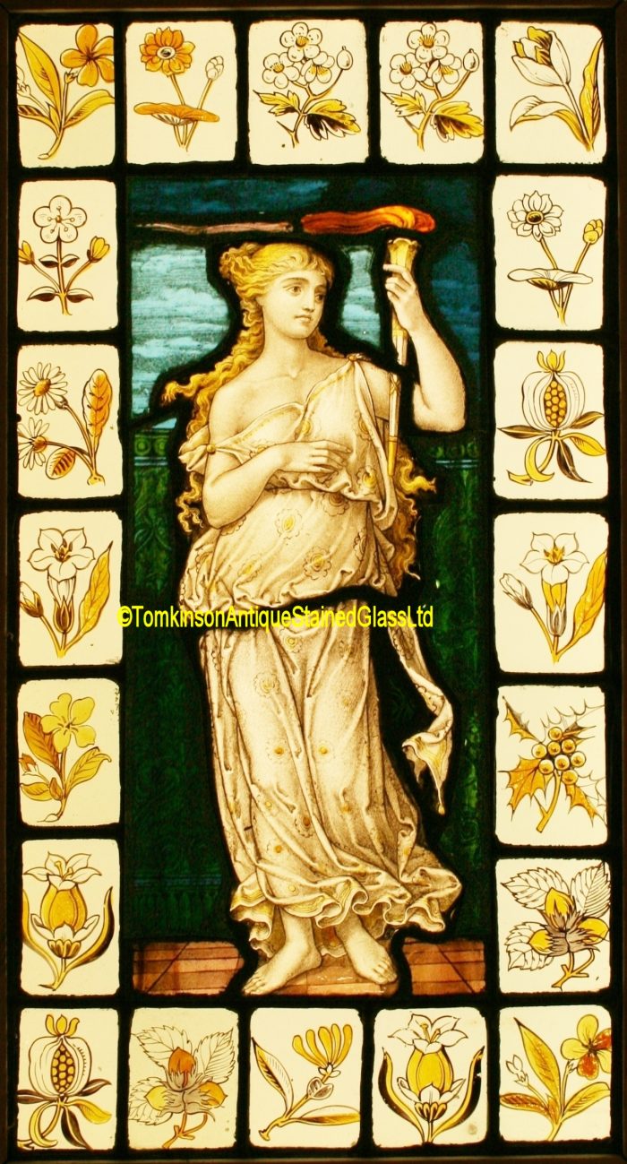 Pre-Raphaelite Stained Glass