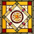 Antique Stained Glass Window