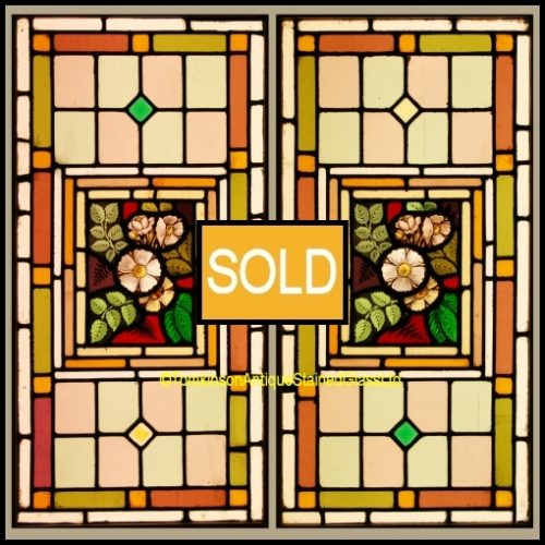 Antique Stained Glass Windows