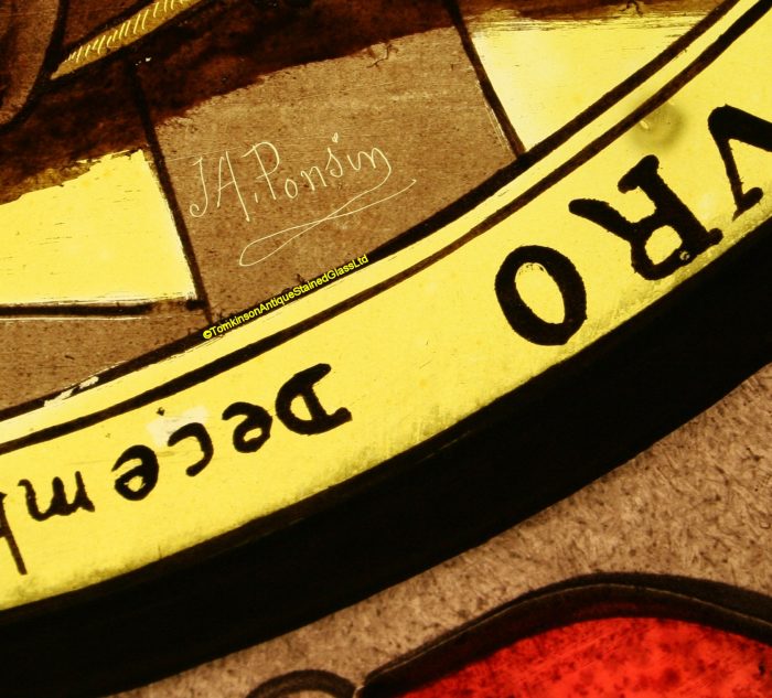 Joseph-Alfred Ponsin Stained Glass