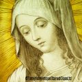 Madonna Stained Glass Panel