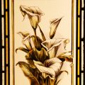 Arum-lily - Victorian Stained Glass Window