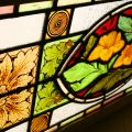 Hand painted stained glass