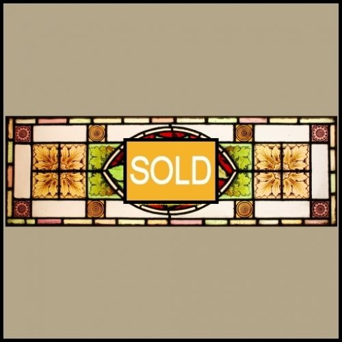 Victorian Stained Glass Window