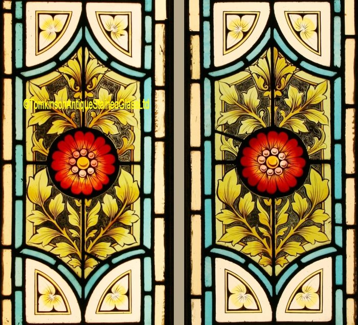 Stained Glass Door Panels