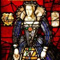 Mary Queen of Scots stained glass by Thomas Willement