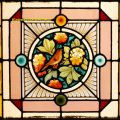 Victorian Stained Glass Window