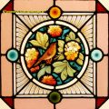 Victorian Stained Glass Window