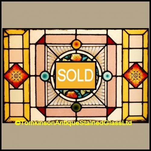 Victorian Stained Glass Window