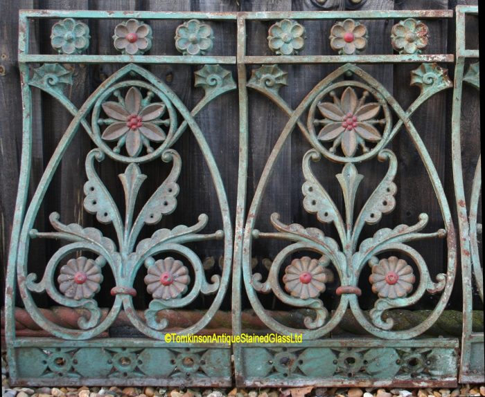 Christopher Dresser Cast Iron Balustrades