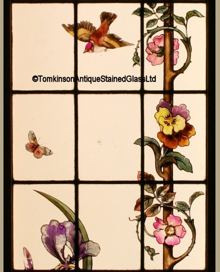 Antique French Stained Glass Windows
