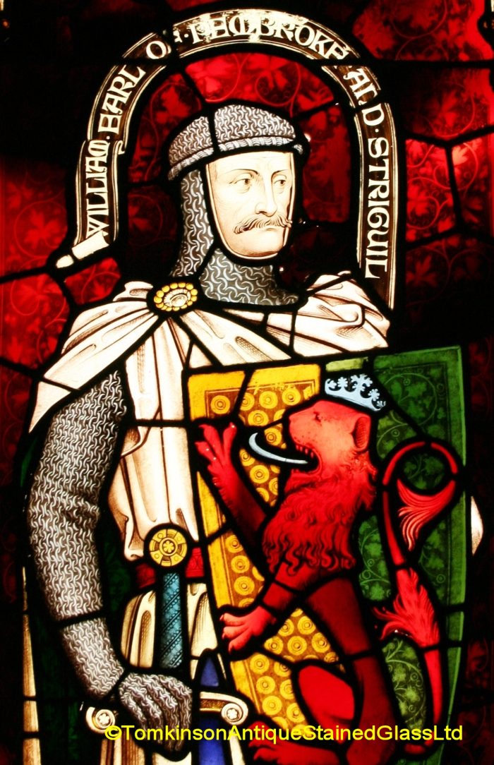 William, Earl of Pembroke Stained Glass Window
