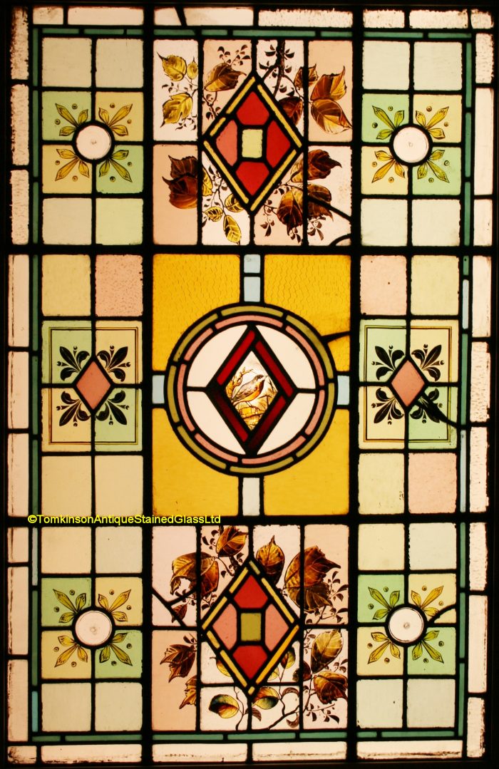 Antique Stained Glass Window