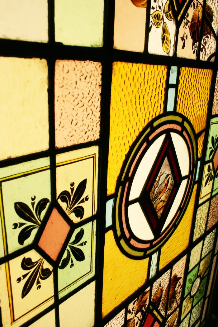 Ref: Ed347 - Antique Stained Glass Window - - Image 4