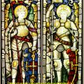 Stained glass Archangels windows