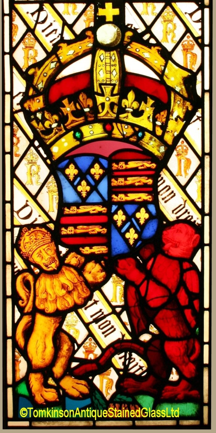 Margaret Tudor Stained Glass Window