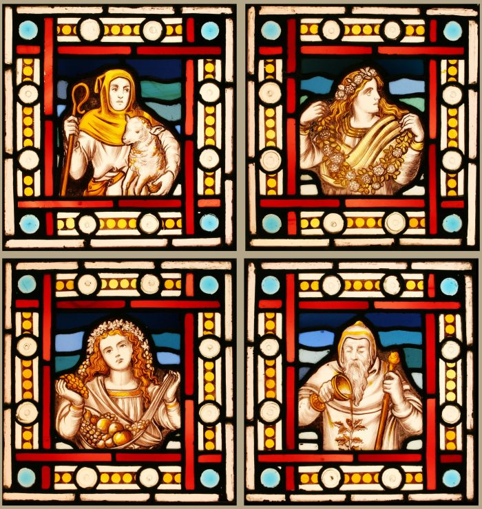 Antique Stained Glass Windows