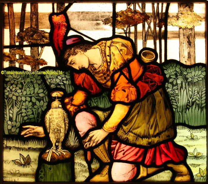 Ref: Vic582 - Victorian Stained Glass Windows - Arts and Crafts Windows - Image 4