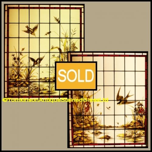 Antique Stained Glass Window