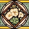 Salvaged stained glass
