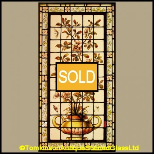 Antique Stained Glass Window