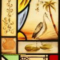 Antique Stained Glass Panels