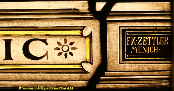 Franz Zettler Stained Glass Window