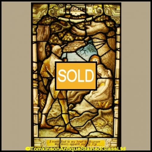 Antique Stained Glass Window