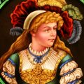 Antique Stained Glass Window