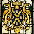 Heraldic Cost of Arms Stained Glass Window