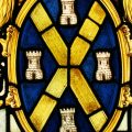 Heraldic Cost of Arms Stained Glass Window