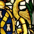 Heraldic Cost of Arms Stained Glass Window