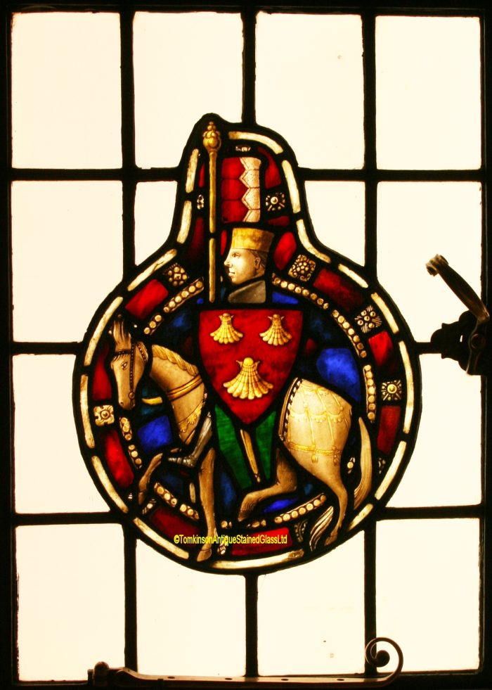 Armorial Stained Glass Window