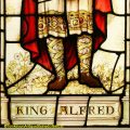 King Alfred the Great Stained Glass Window