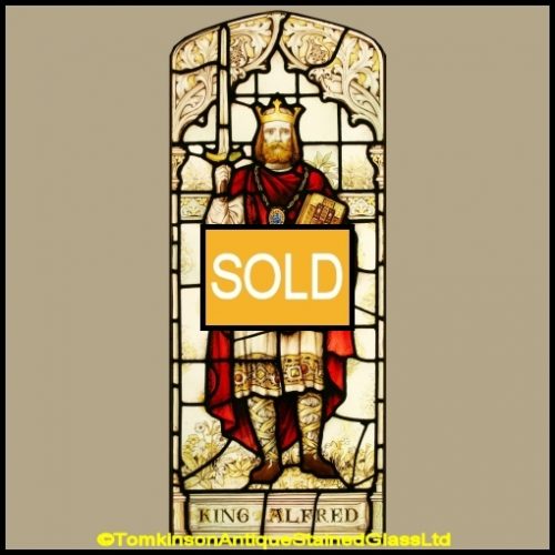 Antique Stained Glass Window