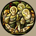 Musical Angels Stained Glass Windows