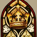 Antique Stained Glass Window