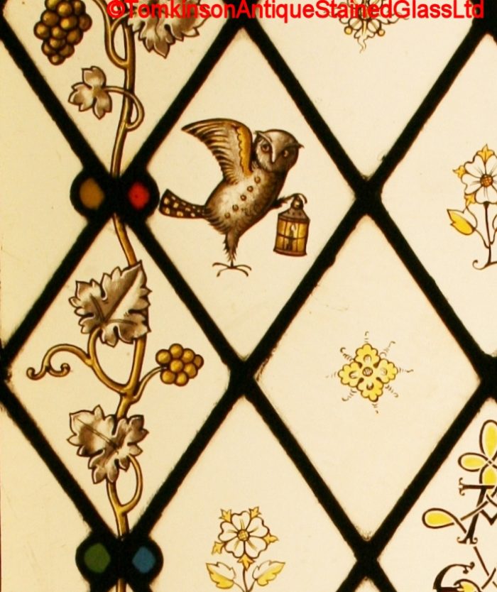Arts & Crafts Stained Glass Window