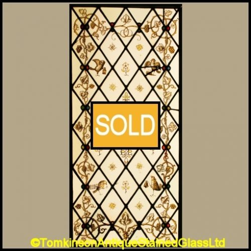 Victorian Stained Glass Window