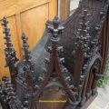 Carved Gothic Overmantel