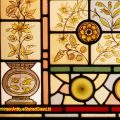 Arts & Crafts Stained Glass Window