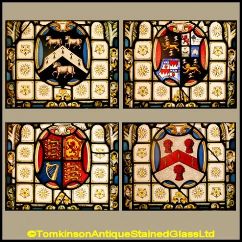 Crosby Hall Coats of Arms
