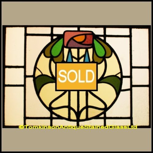 Antique Stained Glass For Sale
