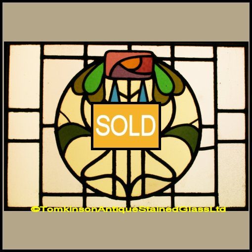 Antique Stained Glass For Sale