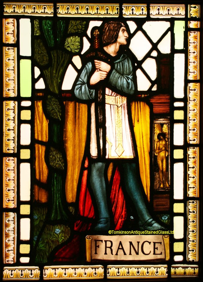 Joan of Arc Bernard Sleigh Stained Glass