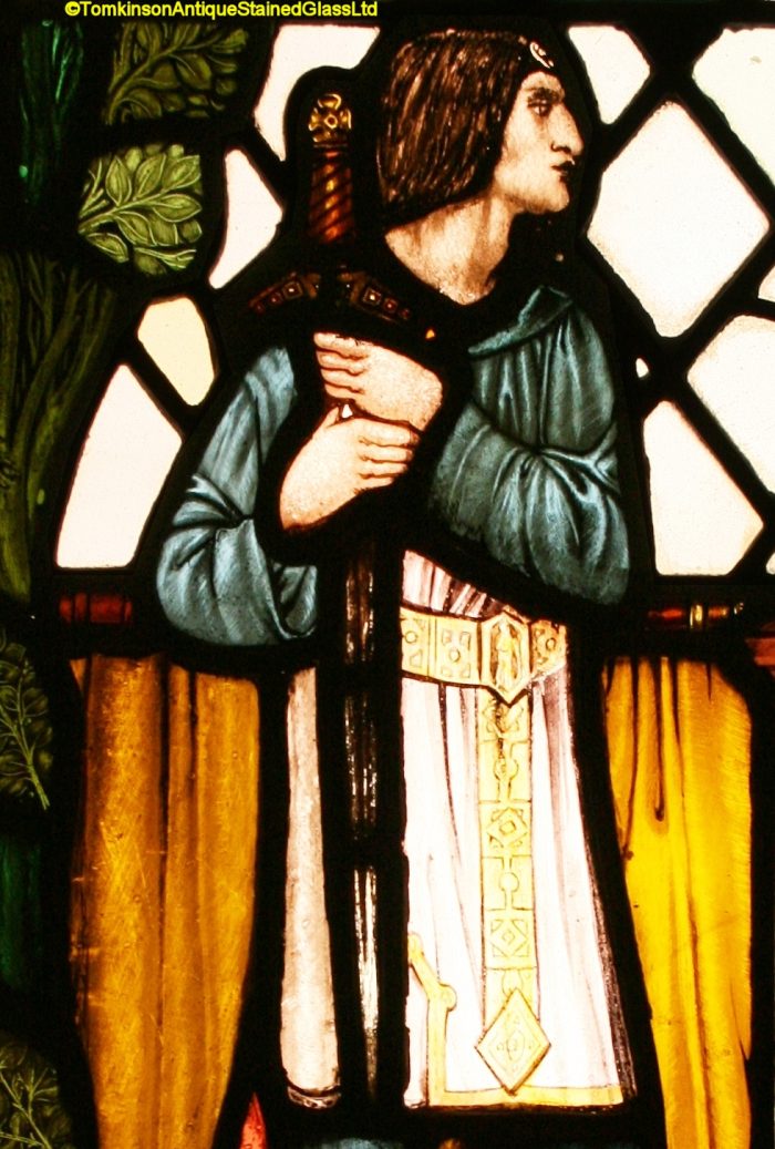 Joan of Arc Bernard Sleigh Stained Glass