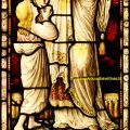 Antique Stained Glass Window by Heaton, Butler & Bayne