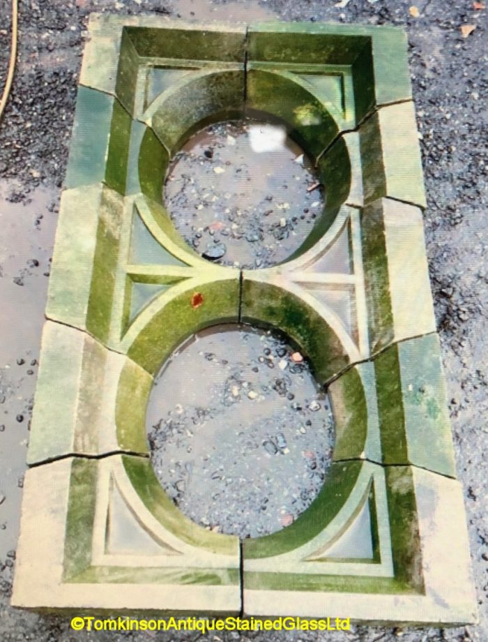 Reclaimed Stoned Windows